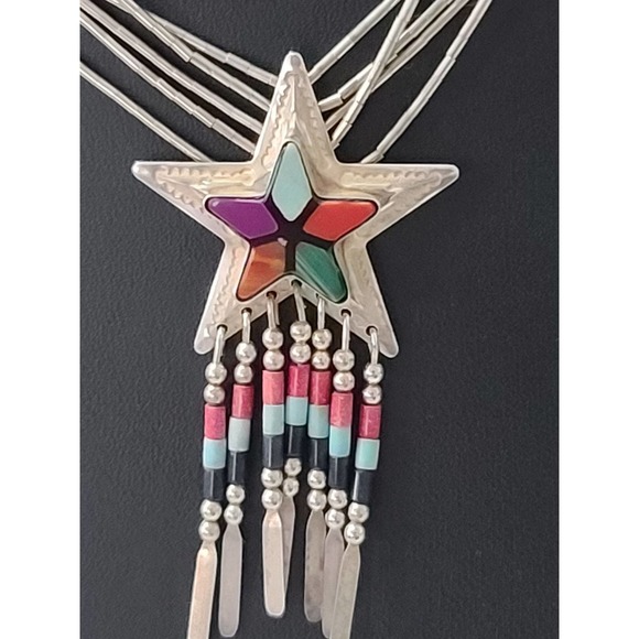 running bear Jewelry - 🌻Bogo 50%Vintage "NA" SignedRB Silver Necklace